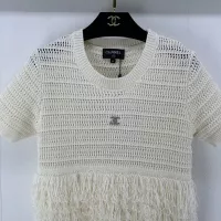 $72.00 USD Chanel T-Shirts Short Sleeved For Women #1304063