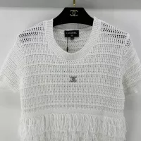 $72.00 USD Chanel T-Shirts Short Sleeved For Women #1304064