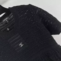 $72.00 USD Chanel T-Shirts Short Sleeved For Women #1304066