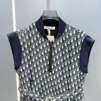 $88.00 USD Christian Dior Dresses Sleeveless For Women #1304113