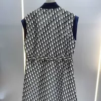 $88.00 USD Christian Dior Dresses Sleeveless For Women #1304113