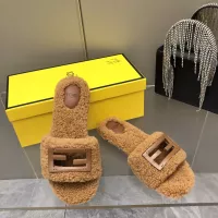 $100.00 USD Fendi Slippers For Women #1304656
