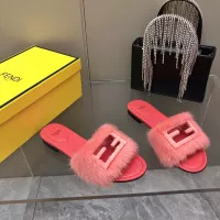 $118.00 USD Fendi Slippers For Women #1304663