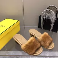 $132.00 USD Fendi Slippers For Women #1304684