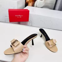 $85.00 USD Salvatore Ferragamo Slippers For Women #1304818