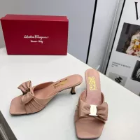 $88.00 USD Salvatore Ferragamo Slippers For Women #1304840
