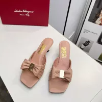 $88.00 USD Salvatore Ferragamo Slippers For Women #1304840