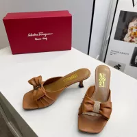 $88.00 USD Salvatore Ferragamo Slippers For Women #1304841