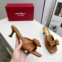 $88.00 USD Salvatore Ferragamo Slippers For Women #1304841