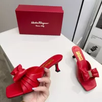 $88.00 USD Salvatore Ferragamo Slippers For Women #1304843