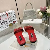 $80.00 USD Dolce & Gabbana D&G Slippers For Women #1305097