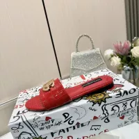 $80.00 USD Dolce & Gabbana D&G Slippers For Women #1305097