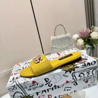 $80.00 USD Dolce & Gabbana D&G Slippers For Women #1305099
