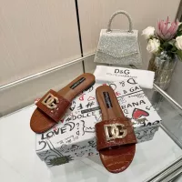 $80.00 USD Dolce & Gabbana D&G Slippers For Women #1305100