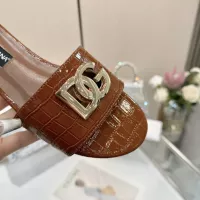 $80.00 USD Dolce & Gabbana D&G Slippers For Women #1305100