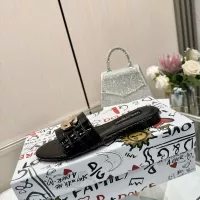 $80.00 USD Dolce & Gabbana D&G Slippers For Women #1305102