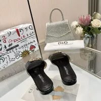 $80.00 USD Dolce & Gabbana D&G Slippers For Women #1305102