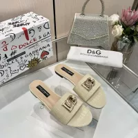 $80.00 USD Dolce & Gabbana D&G Slippers For Women #1305103