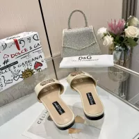 $80.00 USD Dolce & Gabbana D&G Slippers For Women #1305103