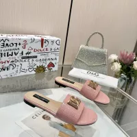 $80.00 USD Dolce & Gabbana D&G Slippers For Women #1305104