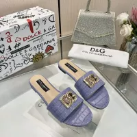 $80.00 USD Dolce & Gabbana D&G Slippers For Women #1305105