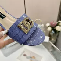 $80.00 USD Dolce & Gabbana D&G Slippers For Women #1305105