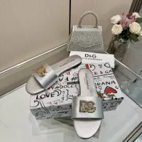 $80.00 USD Dolce & Gabbana D&G Slippers For Women #1305106