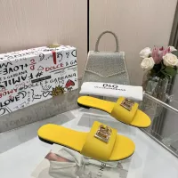 $80.00 USD Dolce & Gabbana D&G Slippers For Women #1305110