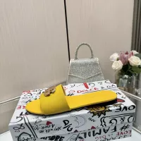 $80.00 USD Dolce & Gabbana D&G Slippers For Women #1305110