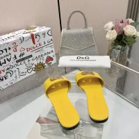 $80.00 USD Dolce & Gabbana D&G Slippers For Women #1305110