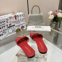 $80.00 USD Dolce & Gabbana D&G Slippers For Women #1305112