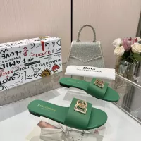 $80.00 USD Dolce & Gabbana D&G Slippers For Women #1305113