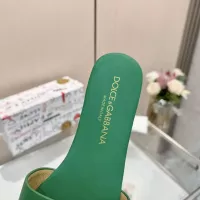 $80.00 USD Dolce & Gabbana D&G Slippers For Women #1305113