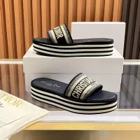 $82.00 USD Christian Dior Slippers For Women #1305127