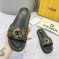 $85.00 USD Fendi Slippers For Women #1305365