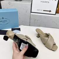 $100.00 USD Prada Slippers For Women #1305370