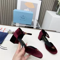 $100.00 USD Prada Sandal For Women #1305374