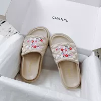 $92.00 USD Chanel Slippers For Women #1305609