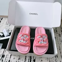 $92.00 USD Chanel Slippers For Women #1305610