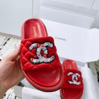 $92.00 USD Chanel Slippers For Women #1305612