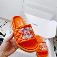 $92.00 USD Chanel Slippers For Women #1305613