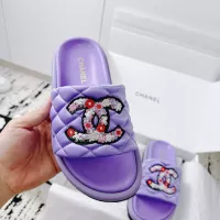 $92.00 USD Chanel Slippers For Women #1305615