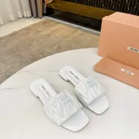 $85.00 USD MIU MIU Slippers For Women #1305672