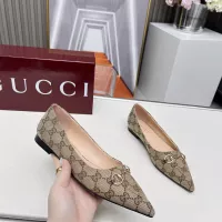 $96.00 USD Gucci Flat Shoes For Women #1305704