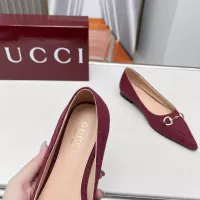 $96.00 USD Gucci Flat Shoes For Women #1305705