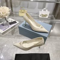 $102.00 USD Prada High-heeled Shoes For Women #1305711