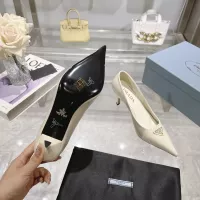$102.00 USD Prada High-heeled Shoes For Women #1305711
