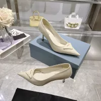 $102.00 USD Prada High-heeled Shoes For Women #1305715