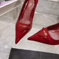 $102.00 USD Prada High-heeled Shoes For Women #1305716