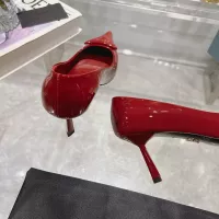 $102.00 USD Prada High-heeled Shoes For Women #1305716